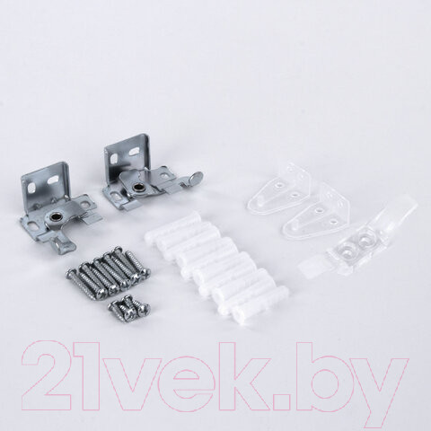 Изображение товара Жалюзи горизонтальные Brabix 50x160 / 606033 (серебристый)