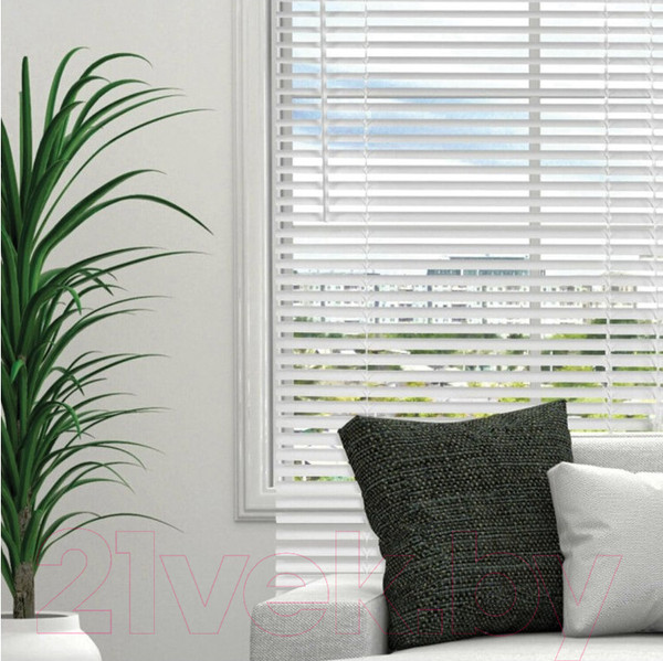 Изображение товара Жалюзи горизонтальные Brabix 70x160 / 606036 (белый)