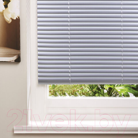 Изображение товара Жалюзи горизонтальные Brabix 80x160 / 606039 (серебристый)