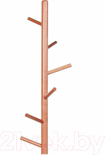 Изображение товара Вешалка для одежды Brabix Cr-1906 / 606441 (черный/дерево бук)