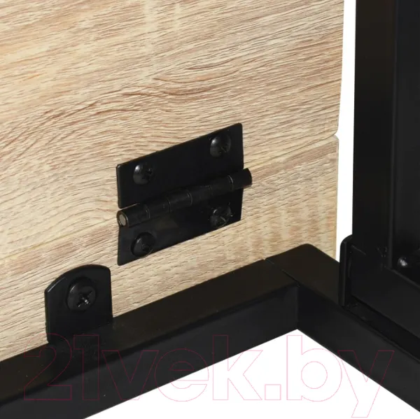 Изображение товара Письменный стол Brabix Loft Cd-001 / 641211 (дуб натуральный)