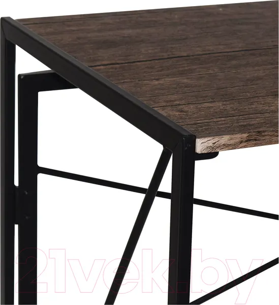 Изображение товара Письменный стол Brabix Loft Cd-002 / 641212 (мореный дуб)