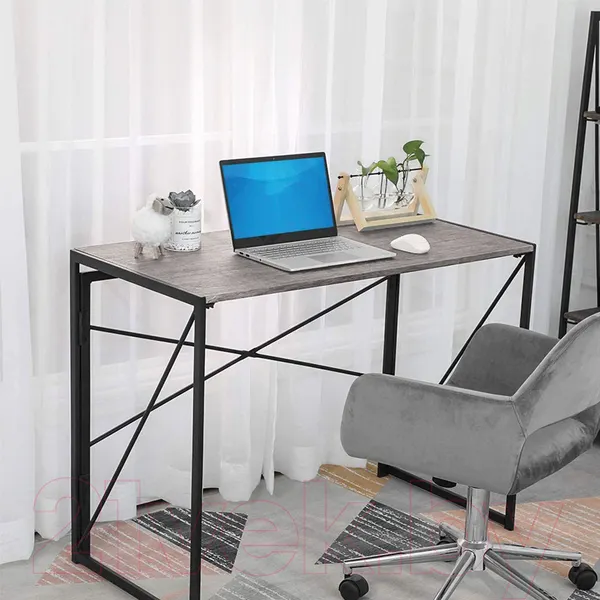 Изображение товара Письменный стол Brabix Loft Cd-002 / 641213 (дуб антик)