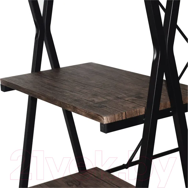 Изображение товара Стол-стеллаж Brabix Loft Cd-004 / 641218 (мореный дуб)