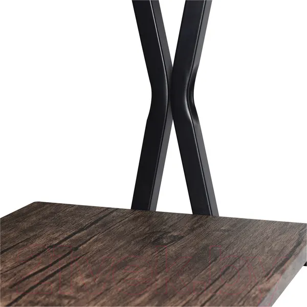 Изображение товара Стол-стеллаж Brabix Loft Cd-004 / 641218 (мореный дуб)