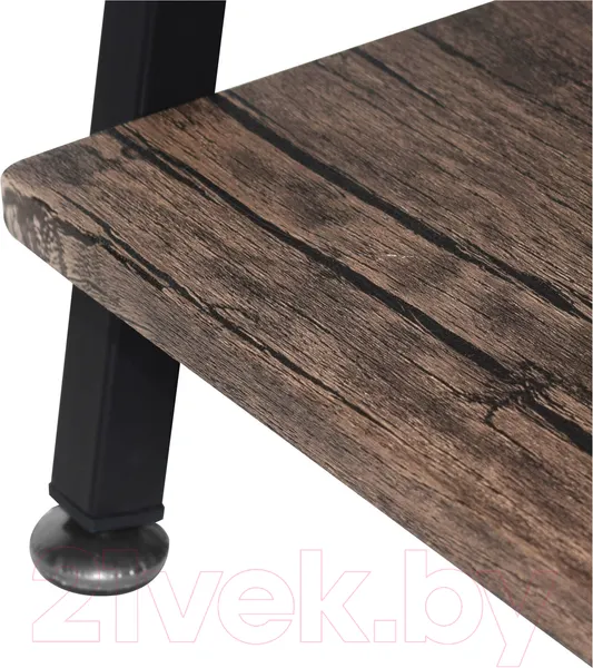 Изображение товара Стол-стеллаж Brabix Loft Cd-004 / 641218 (мореный дуб)