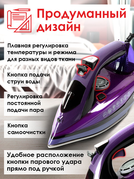 Изображение товара Утюг Aresa AR-3126