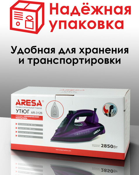 Изображение товара Утюг Aresa AR-3126