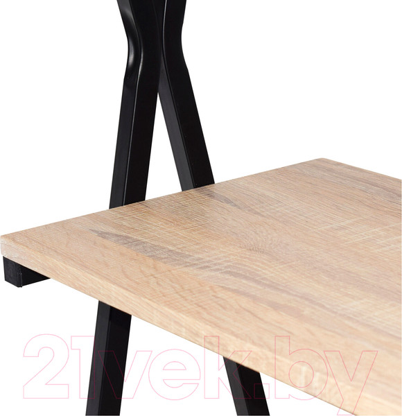 Изображение товара Стол-стеллаж Brabix Loft Cd-004 / 641220 (дуб натуральный)