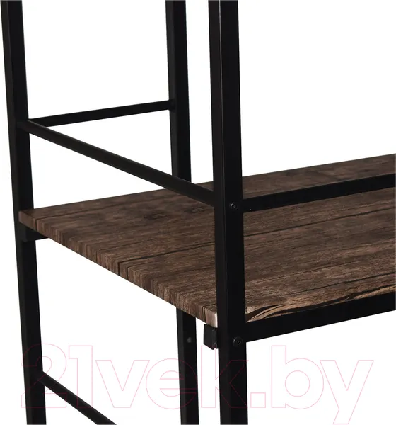 Изображение товара Стол-стеллаж Brabix Loft Cd-005 / 641221 (мореный дуб)