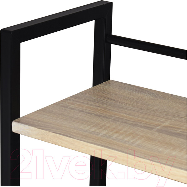 Изображение товара Стол-стеллаж Brabix Loft Cd-005 / 641223 (дуб натуральный)