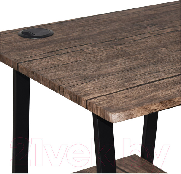 Изображение товара Письменный стол Brabix Loft Cd-006 / 641224 (мореный дуб)