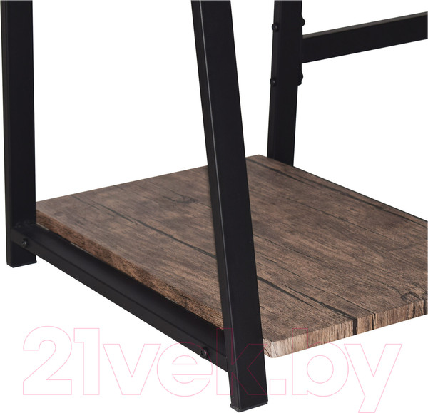 Изображение товара Письменный стол Brabix Loft Cd-006 / 641224 (мореный дуб)