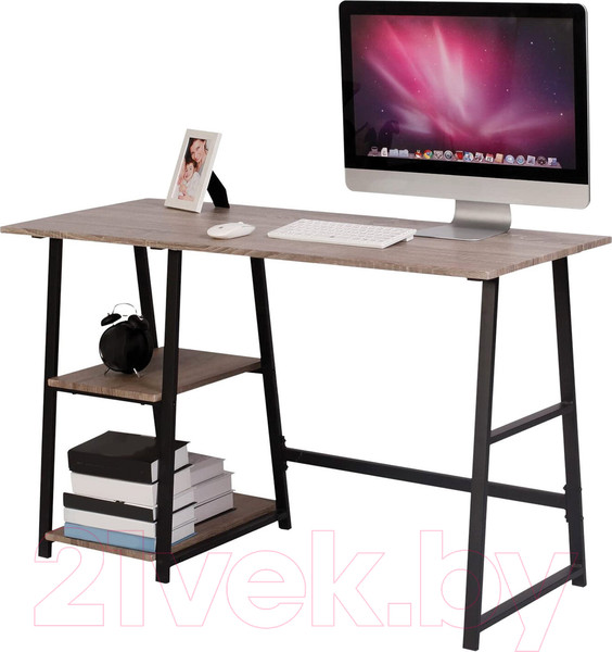 Изображение товара Письменный стол Brabix Loft Cd-006 / 641224 (мореный дуб)