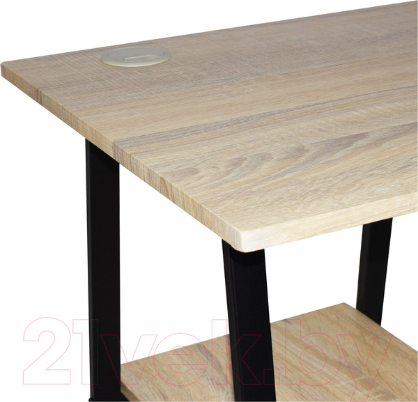 Изображение товара Письменный стол Brabix Loft Cd-006 / 641226 (дуб натуральный)