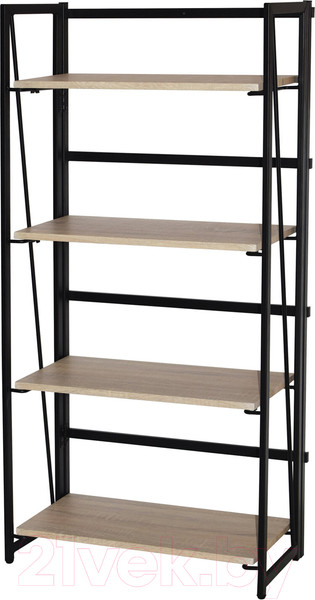 Изображение товара Стеллаж Brabix Loft Sh-001 / 641230 (дуб натуральный)