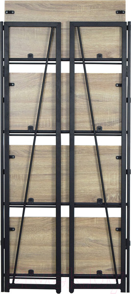 Изображение товара Стеллаж Brabix Loft Sh-001 / 641230 (дуб натуральный)