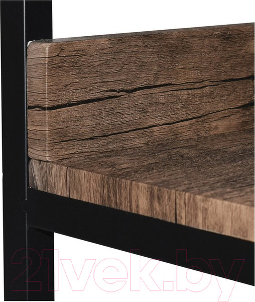 Изображение товара Стеллаж Brabix Loft Sh-002 / 641231 (мореный дуб)