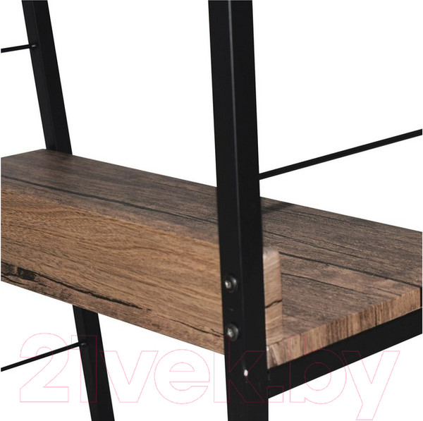 Изображение товара Стеллаж Brabix Loft Sh-002 / 641231 (мореный дуб)