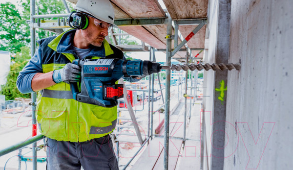Изображение товара Профессиональный перфоратор Bosch GBH 18V-45 C (0.611.913.120)