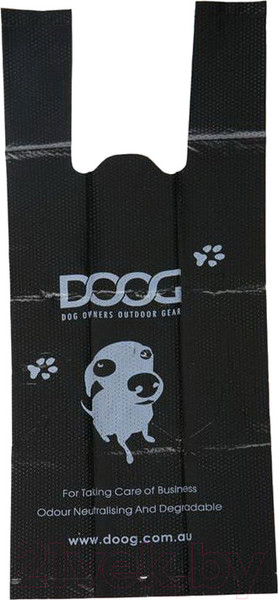 Изображение товара Пакеты для выгула собак DOOG TBSU/1 (1x20шт, черный)
