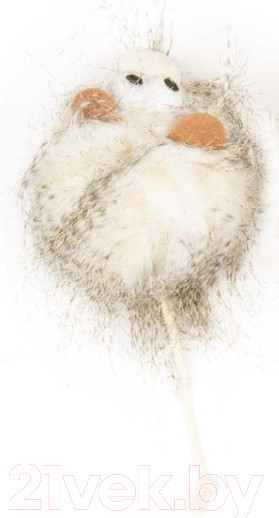 Изображение товара Игрушка для кошек Duvo Plus Пушистик с глазками / 1717051 (бежевый)