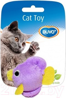 Изображение товара Игрушка для кошек Duvo Plus Рыбка / 1717026/DV