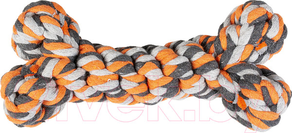 Изображение товара Игрушка для собак Duvo Plus Кость / 4705087/DV (оранжевый)