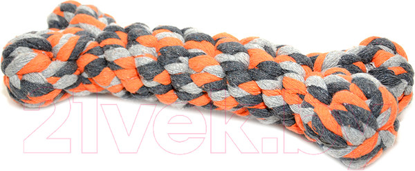 Изображение товара Игрушка для собак Duvo Plus Кость / 4705087/DV (оранжевый)