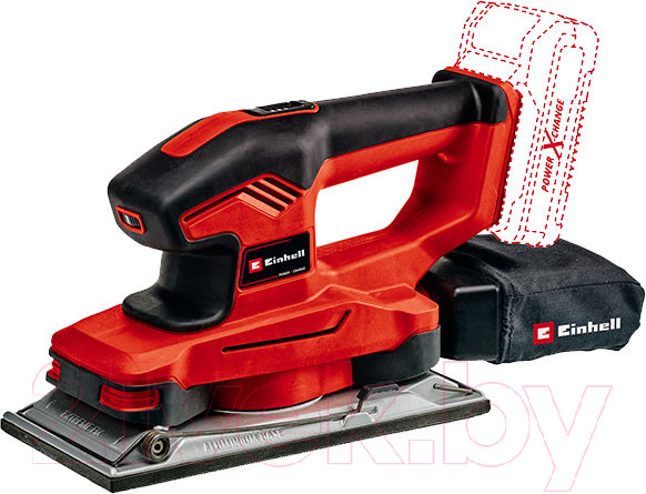 Изображение товара Вибрационная шлифовальная машина Einhell TE-OS 18/230 Li Solo (4460720)