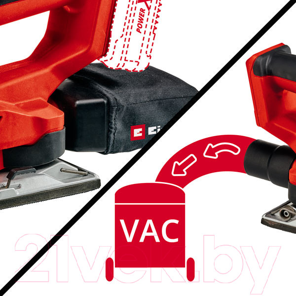 Изображение товара Вибрационная шлифовальная машина Einhell TE-OS 18/230 Li Solo (4460720)