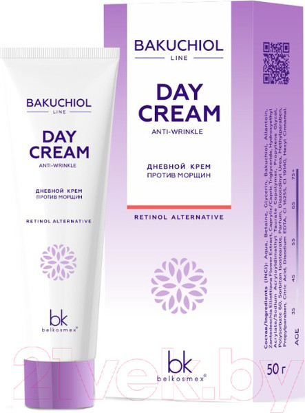 Изображение товара Крем для лица BelKosmex Bakuchiol line Дневной против морщин (50г)