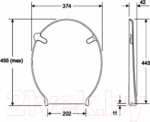 Изображение товара Сиденье для унитаза Kolo Nova Pro M30119000