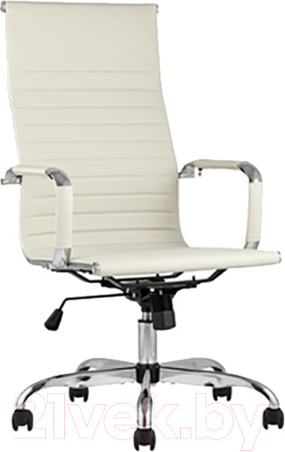 Изображение товара Кресло офисное TopChairs City D-101H (бежевый)