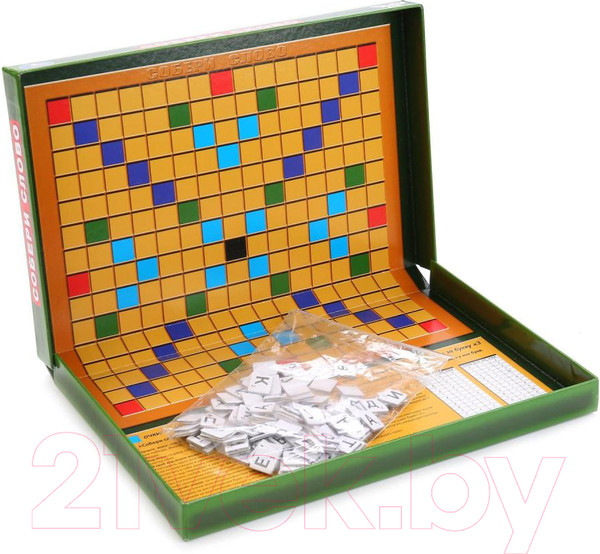 Изображение товара Настольная игра Умные игры Словодел. Собери слово / 4690590112212