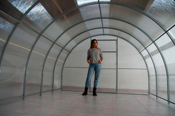 Изображение товара Теплица КомфортПром 3х4м(1) / 10014076 (с поликарбонатом)