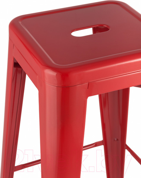 Изображение товара Табурет барный Stool Group Tolix / YD-H765 LG-03 (красный глянцевый)