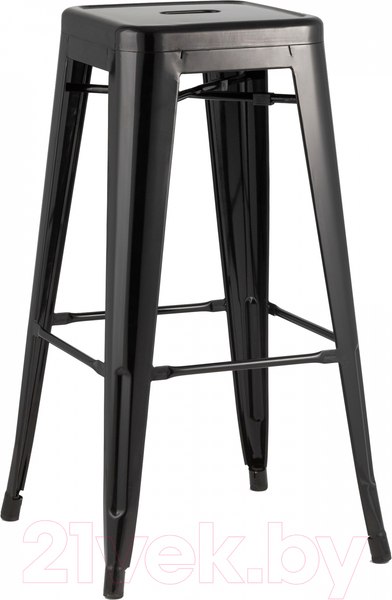 Изображение товара Табурет барный Stool Group Tolix / YD-H765 LG-01  (черный глянцевый)