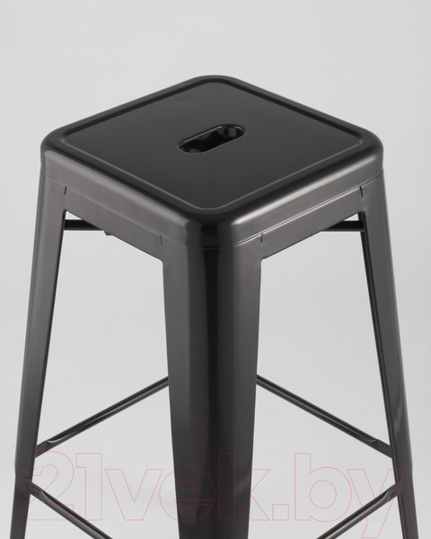 Изображение товара Табурет барный Stool Group Tolix / YD-H765 LG-01  (черный глянцевый)