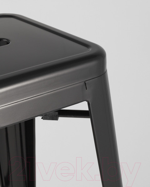 Изображение товара Табурет барный Stool Group Tolix / YD-H765 LG-01  (черный глянцевый)