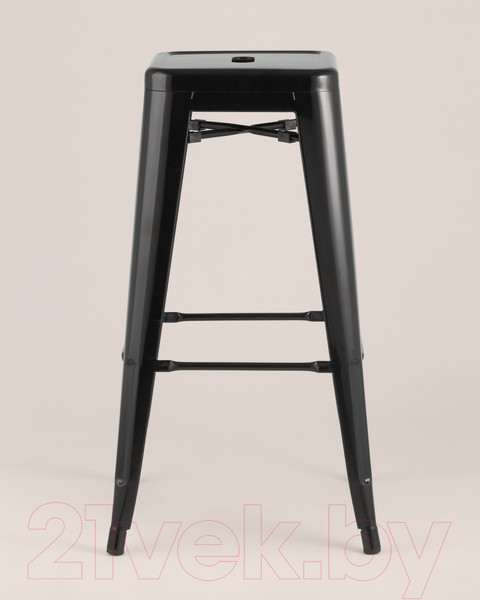 Изображение товара Табурет барный Stool Group Tolix / YD-H765 LG-01  (черный глянцевый)