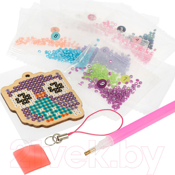 Изображение товара Набор алмазной вышивки Bondibon Брелоки / ВВ4974