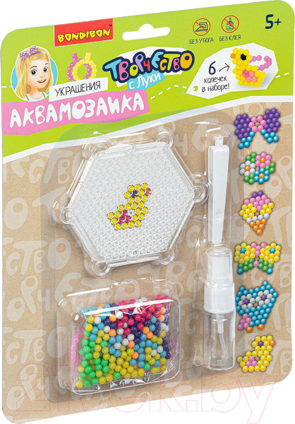 Изображение товара Развивающая игра Bondibon Аквамозаика. Украшения / ВВ4980