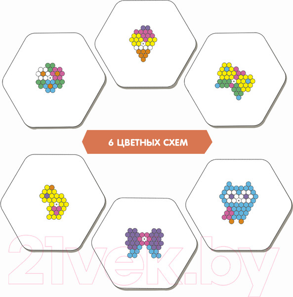 Изображение товара Развивающая игра Bondibon Аквамозаика. Украшения / ВВ4980