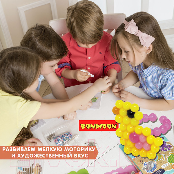 Изображение товара Развивающая игра Bondibon Аквамозаика. Украшения / ВВ4980