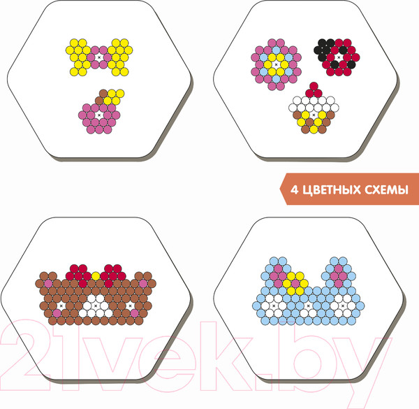 Изображение товара Развивающая игра Bondibon Аквамозаика. Украшения / ВВ4981