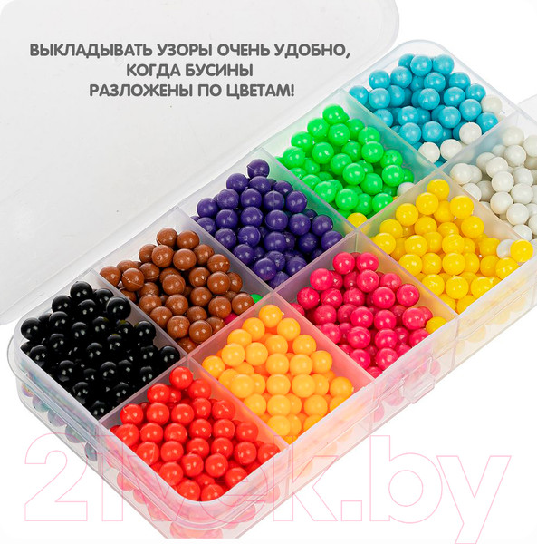 Изображение товара Развивающая игра Bondibon Аквамозаика. Бусины / ВВ4985