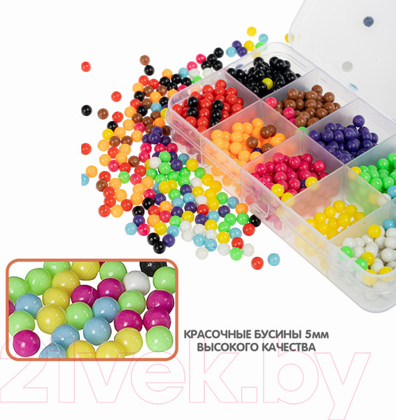 Изображение товара Развивающая игра Bondibon Аквамозаика. Бусины / ВВ4985