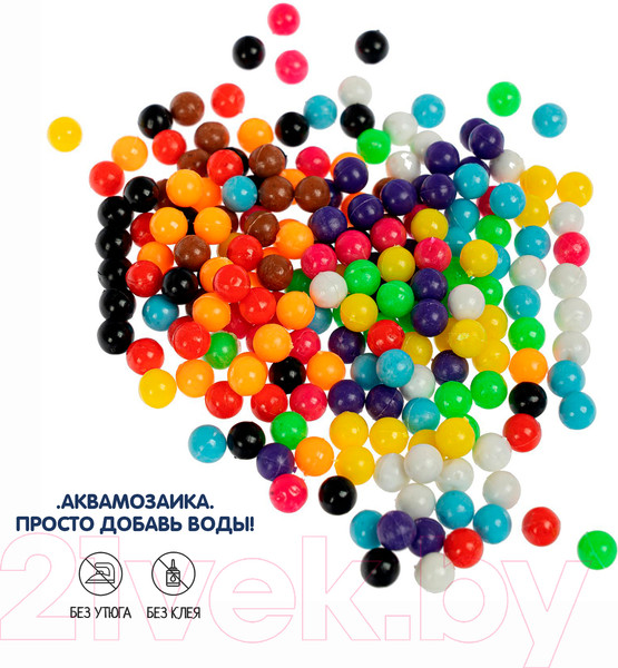 Изображение товара Развивающая игра Bondibon Аквамозаика. Бусины / ВВ4985
