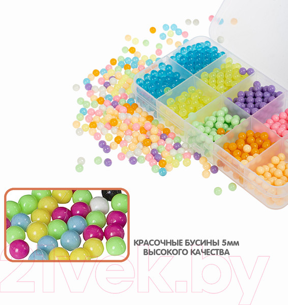 Изображение товара Развивающая игра Bondibon Аквамозаика. Бусины / ВВ4986